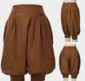 Штаны-шорты пиратские: Штаны-шорты коричневые (44)