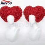 Парик женский красная королева 1