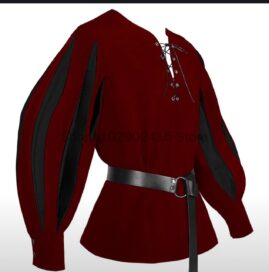 Рубашка мужская средневековая красная: Рубашка средневековая кр. (48)