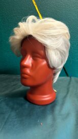 Парик белый короткий