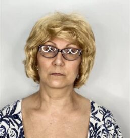 Парик женский кудрявый рыжий