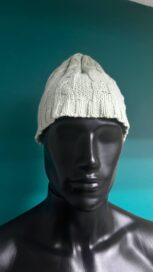 Шапка бомжа мятная