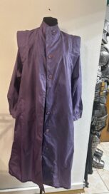 Плащ винтажный баклажановый (44-46)