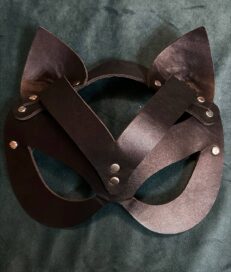 Маска кожаная: Маска кожаная (кошка)