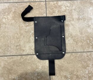 Кобура на ногу черная