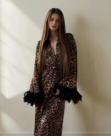 Халат леопардовый (46)