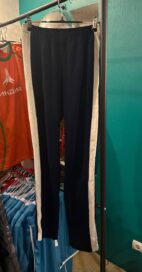 Штаны спортивные синие с белой полоской (44)