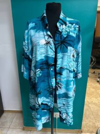 Гавайская рубашка: Гавайская рубашка: синяя (56)