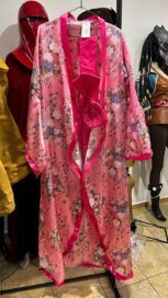 Кимоно розовое цветочное