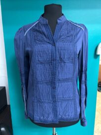 Рубашка синяя женская (44)