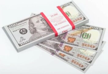 Билеты банка приколов - 100 долларов