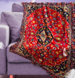 Плед с принтом "Ковер"