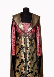 Платье историческое бургундия: Платье историч. бургундия (46)