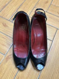 Туфли с узорами на каблуке (39)