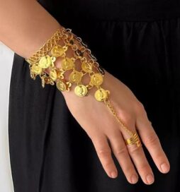 Браслет восточный с кольцом (пара)