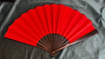 Веер: Веер красный