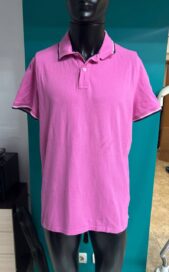 Поло розовое мужское (52)