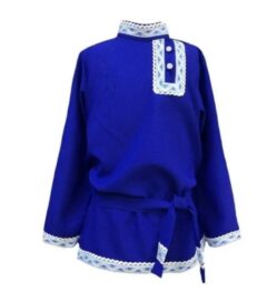 Косоворотка мужская синяя: Косоворотка мужская синяя (48)