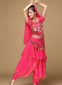 Костюм восточный розовый (42-48)