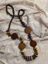 Бусы деревянные африка/бохо