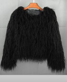 Шуба женская короткая: Шуба короткая черная