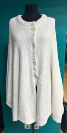 Белая накидка-кофта (46)