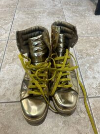 Кеды золотые (44)