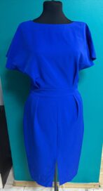 Платье синее деловое: Платье синее (46)