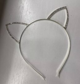 Ободок ушки металлический