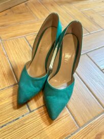 Туфли бирюза замша (38)