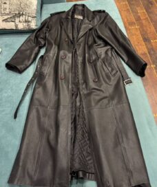 Плащ кожа короткий