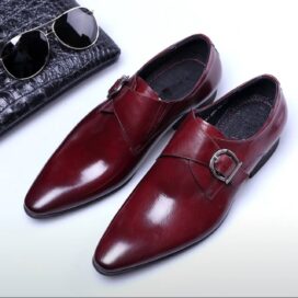 Туфли мужские красные китай: Туфли красные китай (46)