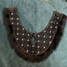 Воротник съёмный: Воротник исторический черный