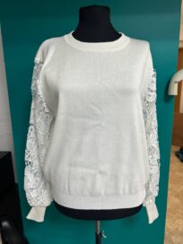 Белая кофта женская (44)