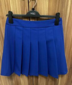 Юбка тенниска синяя (44)