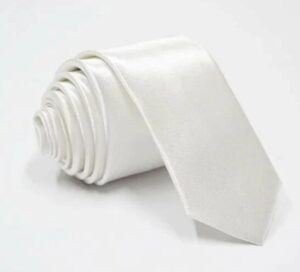 Галстук белый