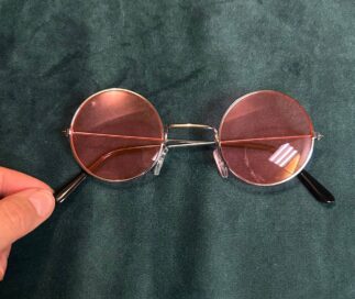 Очки розовое стекло