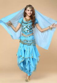 Костюм восточный голубой (42-48)