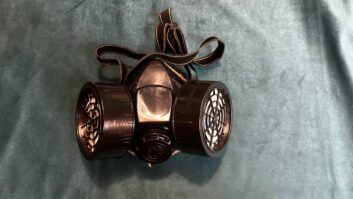 Респиратор маска стимпанк