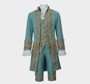 Викторианский костюм голубой (Рококо) 52