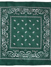 Банданы: Бандана зеленая