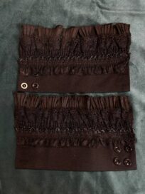 Манжеты съемные черные