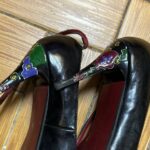 Туфли с узорами на каблуке (39) 2