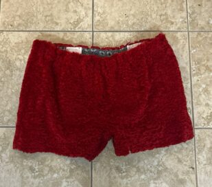 Шорты меховые