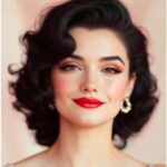 Парик Мэрилин Монро темный 1