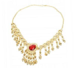 Подвеска восточная с красным камнем