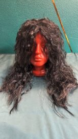 Парик взъерошенный длинный черный