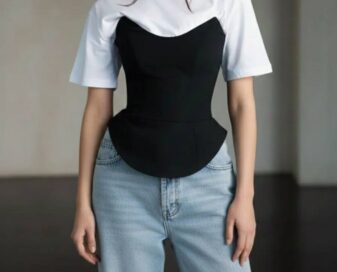 Корсет черный офисный: Корсет (44)