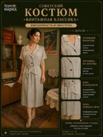 Костюм советский женский