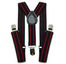 Подтяжки сине-красные